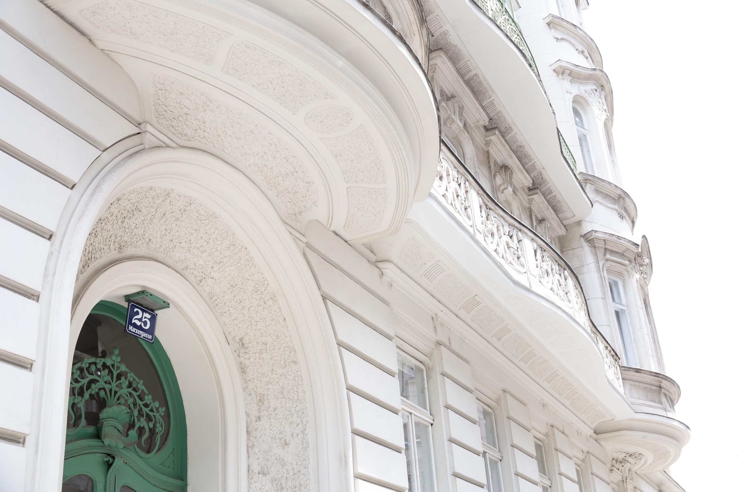 Hauseingang Marxergasse 25